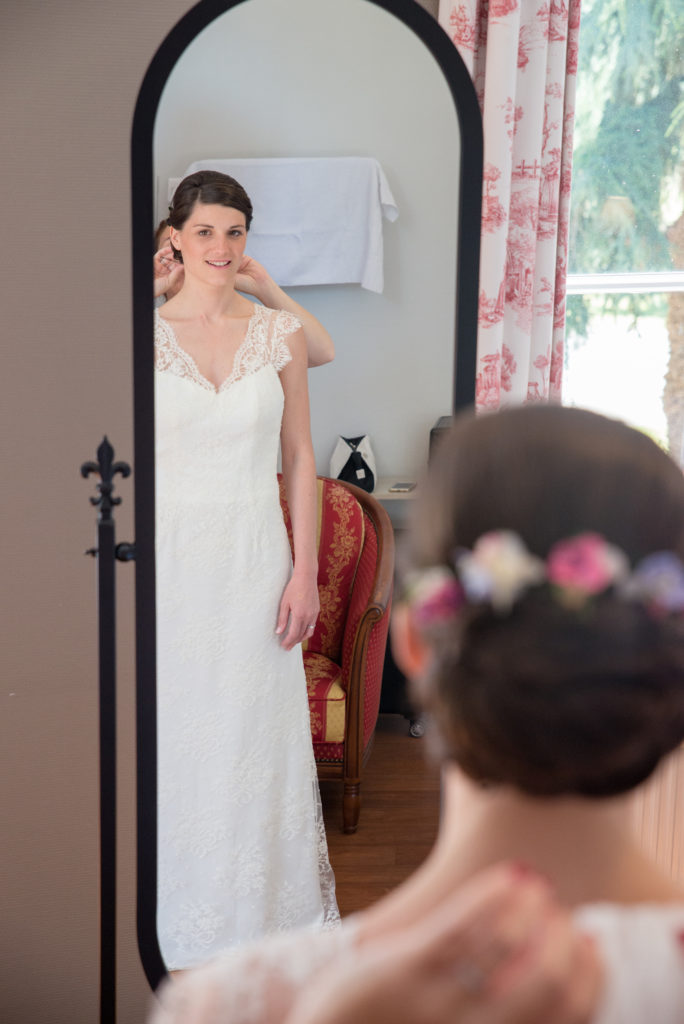 mariée coiffure mariage