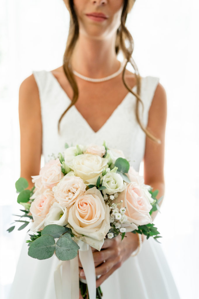 Bouquet de fleurs mariée